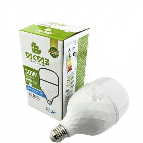 لامپ ال ای دی 30 وات تک تاب مدل استوانه ای