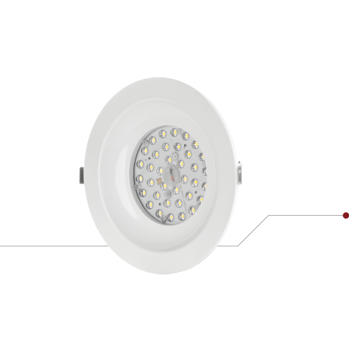 پنل نورا توکار زاویه 60و90 - قطر 20 - 36 وات -مدل DR12| گروه صنعتی آلتون رای