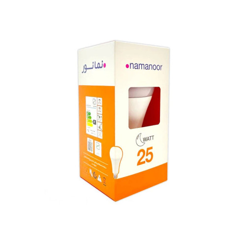 لامپ ال ای دی 25 وات مدل حبابی نمانور