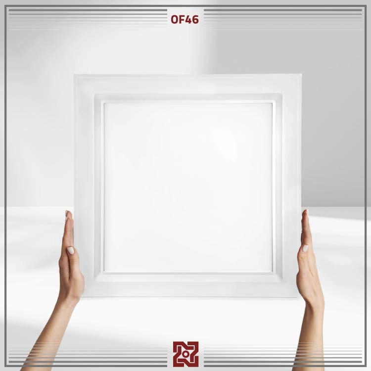 چراغ پنل توکار 72 وات LED آلتون رای 60 × 60 مدل درفام OF57