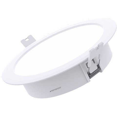 پنل سقفی گرد توکار 17 وات قطر 16 سانت نمانور سری نورا