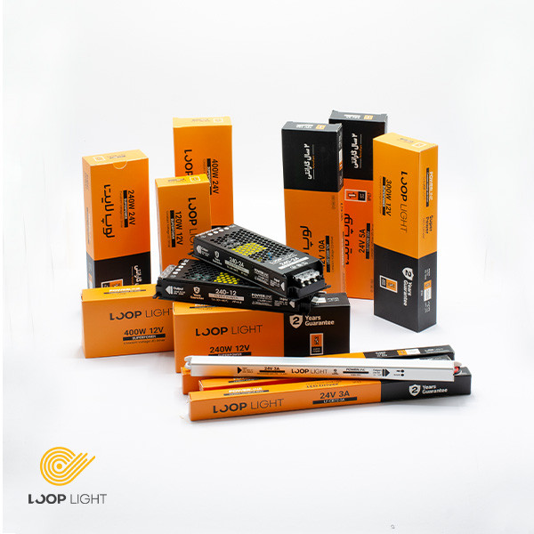 منبع تغذیه 12 ولت 3 آمپر 36 وات مدل SuperSlim