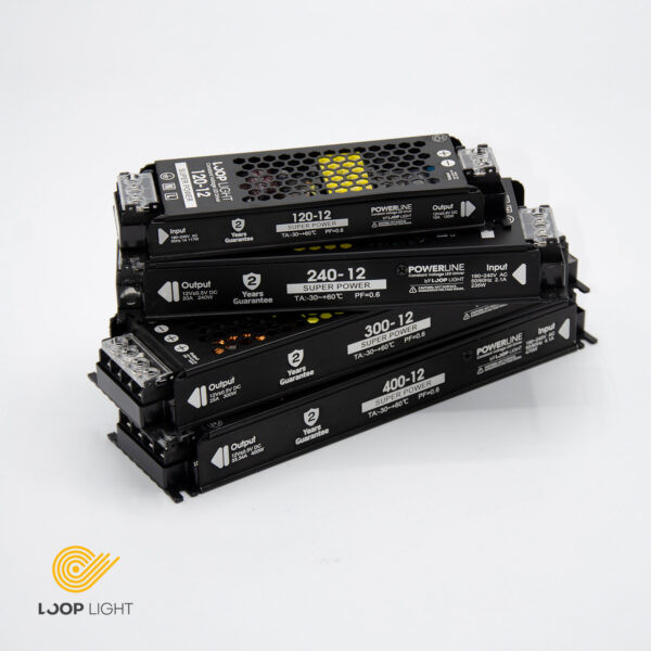 منبع تغذیه 12 ولت 33 آمپر 400 وات مدل SuperPower