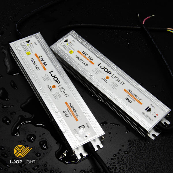 منبع تغذیه ضد آب 12 ولت 10 آمپر 120 وات مدل Waterproof