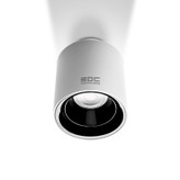 چراغ سقفی روکار استوانه دابل بدنه سفید رویه 11.4 سانت 30 وات