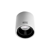 چراغ سقفی روکار استوانه دابل بدنه سفید رویه 11.4 سانت 30 وات