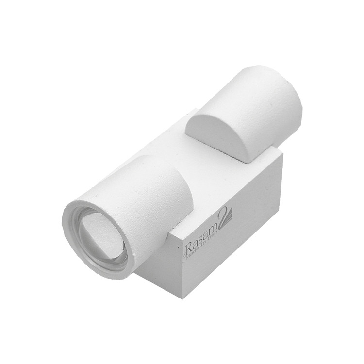 دکوراتیو دو طرفه لوله ای لنز محدب 2 وات رسام