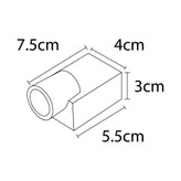 دکوراتیو لوله ای یکطرفه لنز تخت رسام