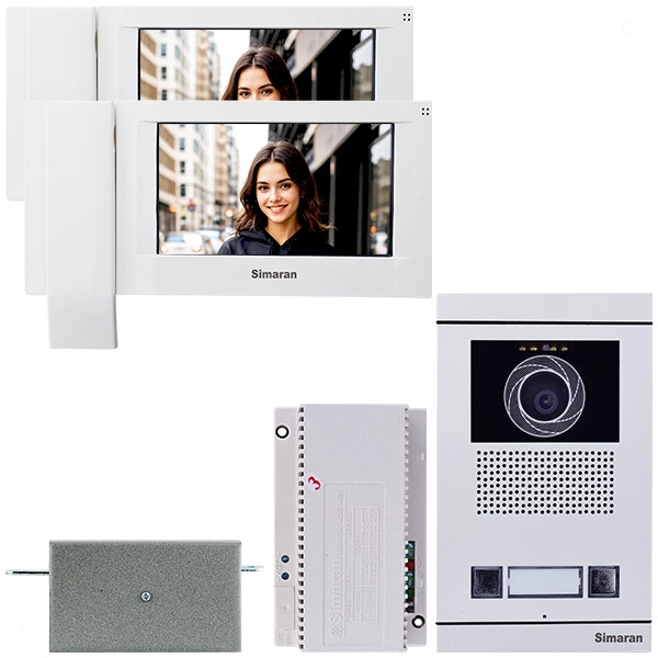 پیشنویس ۸۰۱پک کامل آیفون تصویری سیماران مدل 73M (1 تا3 واحدی)