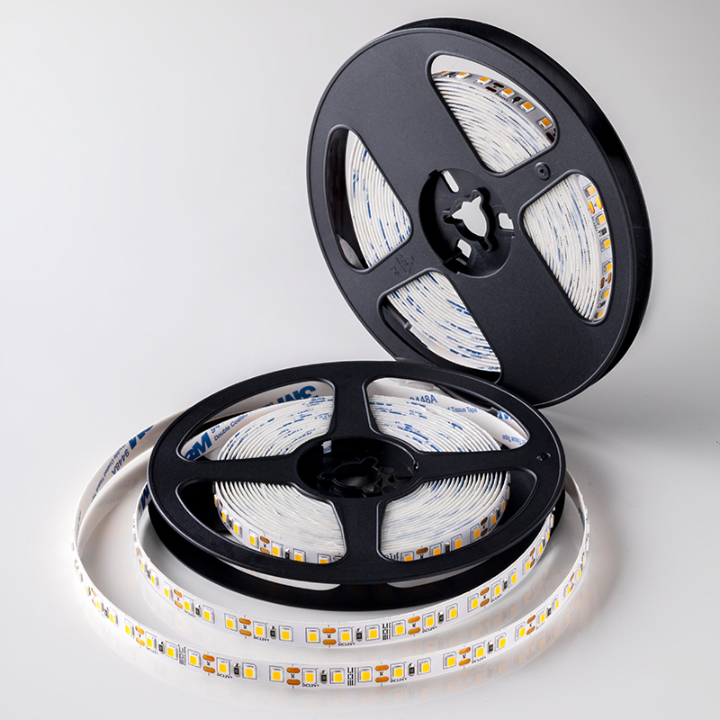 استریپ وایرلس ۱۲ ولت EDC با توان ۱۰ وات و تراکم ۱۲۰ ال‌ای‌دی، گزینه‌ای مطمئن و کارآمد برای نورپردازی داخلی دقیق و اقتصادی با نوری یکنواخت و ملایم است.