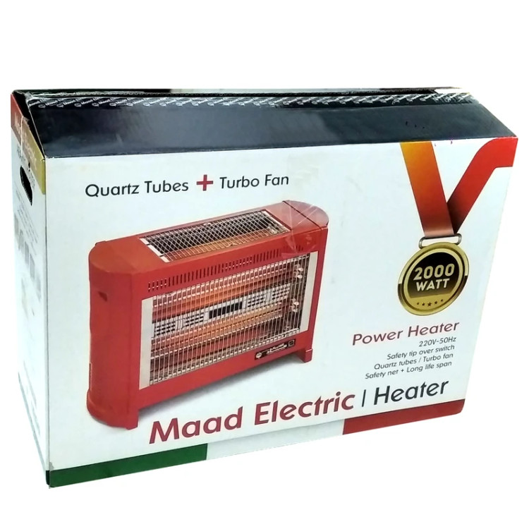 بخاری برقی 6 شعله ماد الکتریک مدل آرامیس