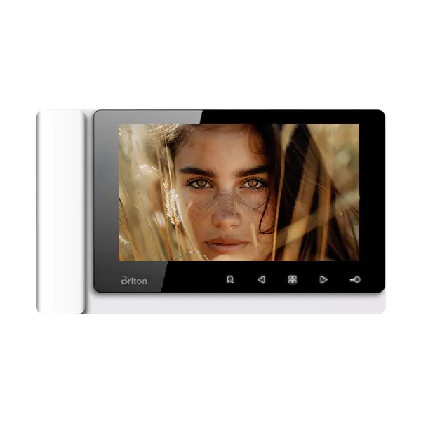 آیفون تصویری 10 اینچ با حافظه برایتون BAM-1020 سفید رنگ